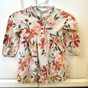 Carter's - Adorable Fall Dress with Buttons - Brand new condition!